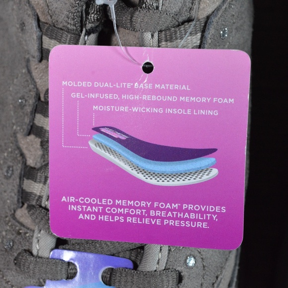 Skechers D'Lites Biggest Fan Shoes Womens Sz 6.5 Brown Sneakers READ - Picture 11 of 14